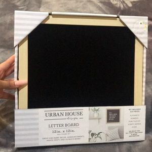 Brand New Letter Board